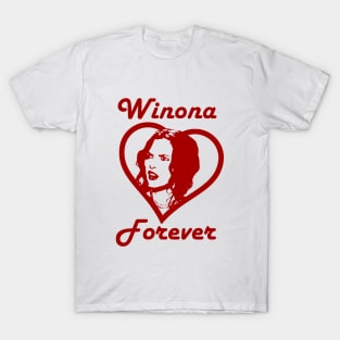 Winona Ryder Winona Forever T-Shirt